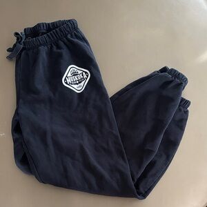 Muskoka Black Kids Sweatpants with Logo